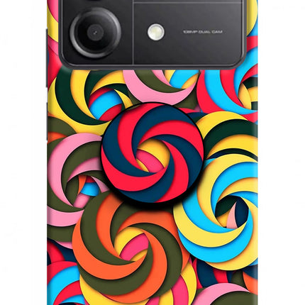 Spiral Pattern Poco X6 Neo Pop Case