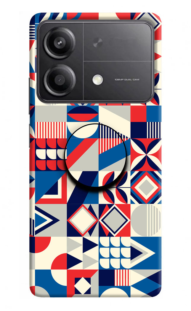 Colorful Pattern Poco X6 Neo Pop Case