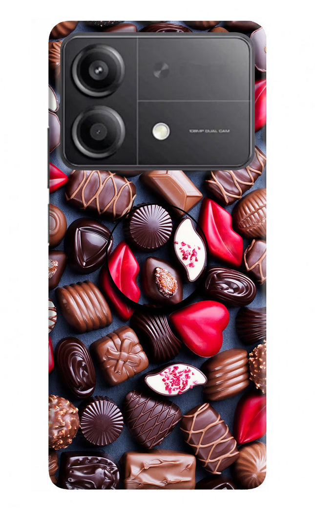 Chocolates Poco X6 Neo Pop Case