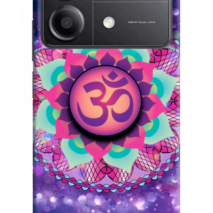 Om Purple Poco X6 Neo Pop Case