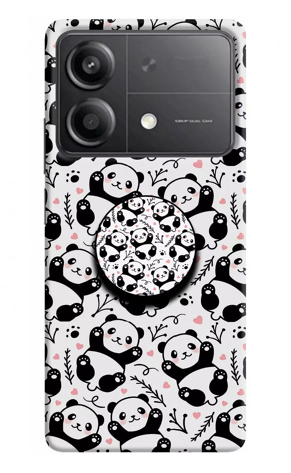 Cute Panda Poco X6 Neo Pop Case