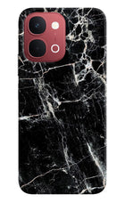 Black Marble Texture Vivo Y51 Pro 5G Back Cover
