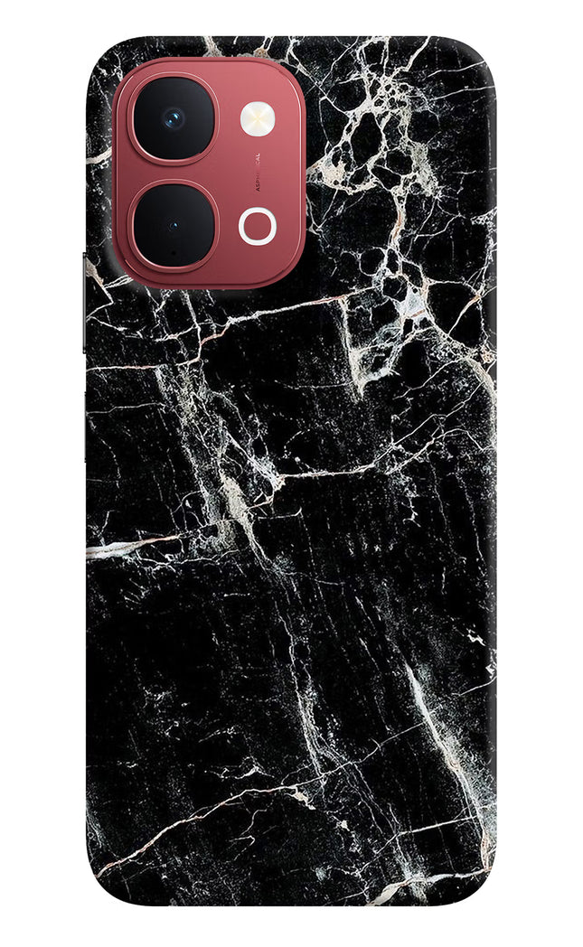 Black Marble Texture Vivo Y51 Pro 5G Back Cover