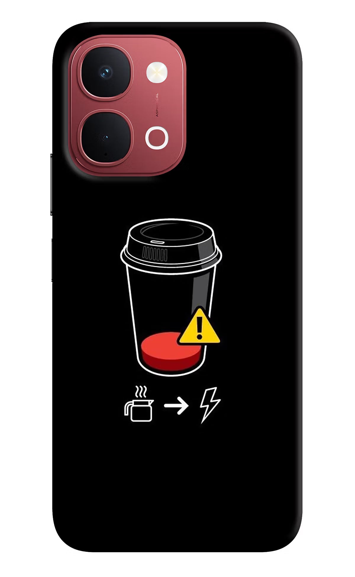 Coffee Vivo Y51 Pro 5G Back Cover