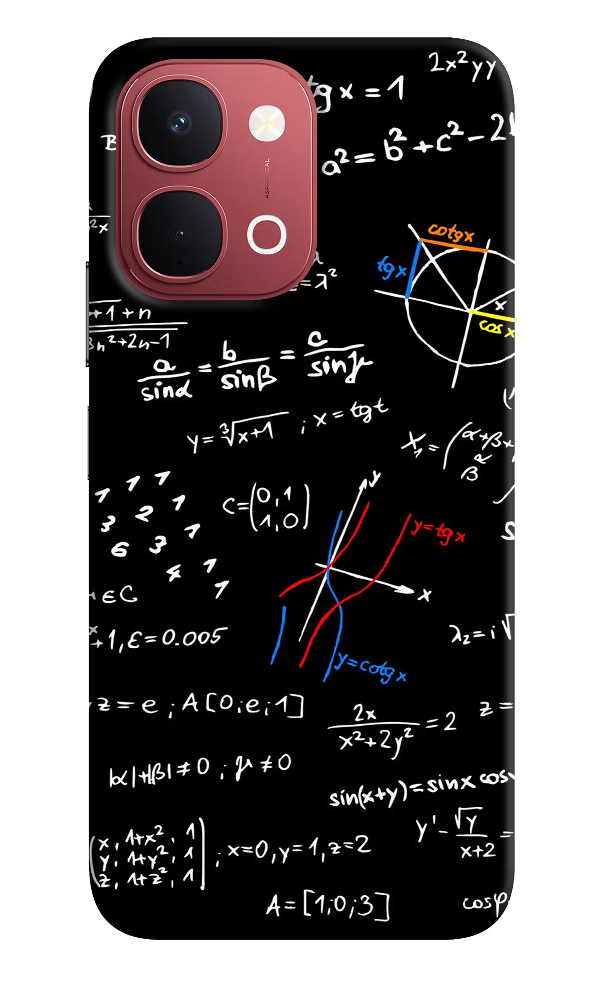 Mathematics Formula Vivo Y51 Pro 5G Back Cover
