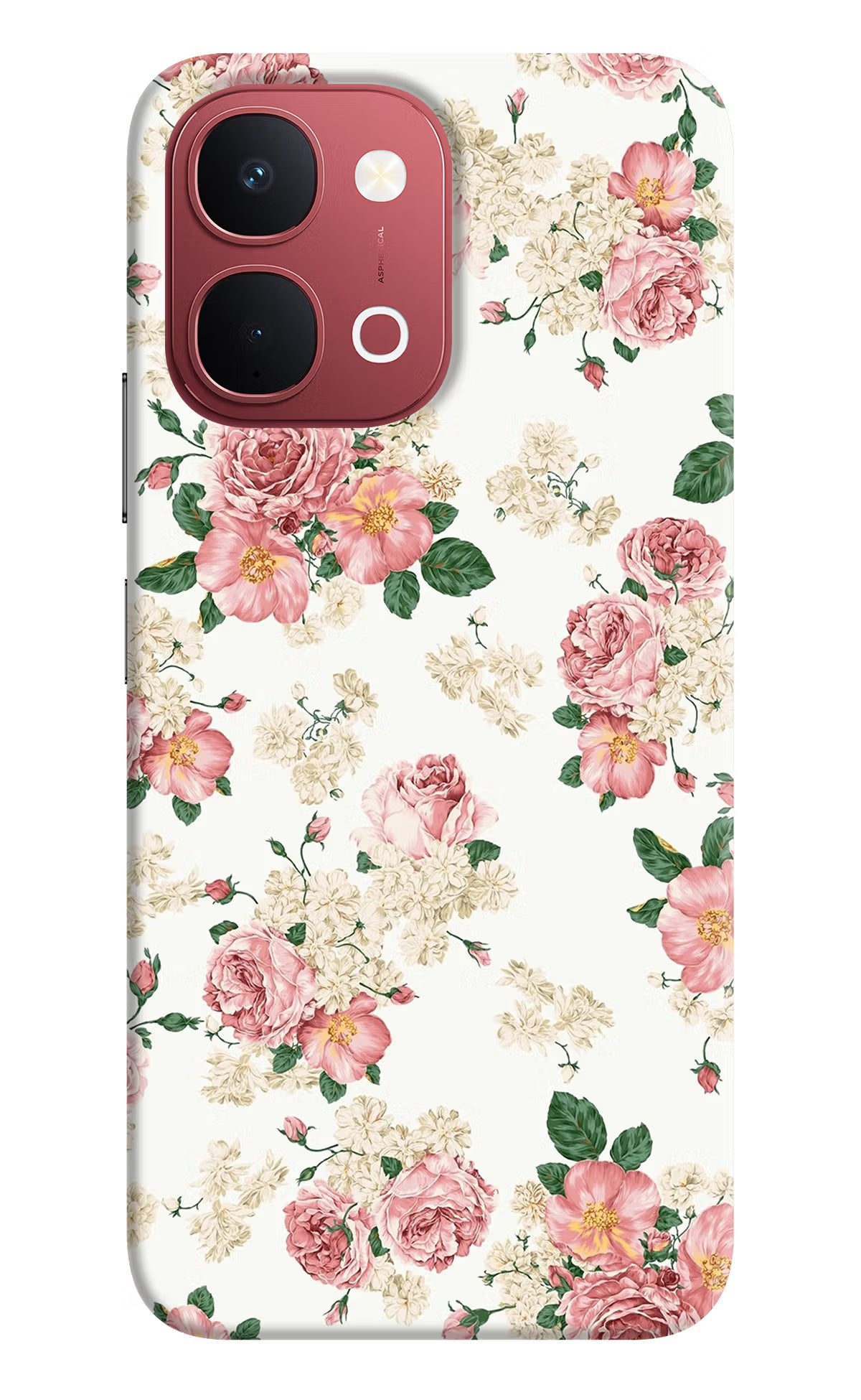 Flowers Vivo Y51 Pro 5G Back Cover