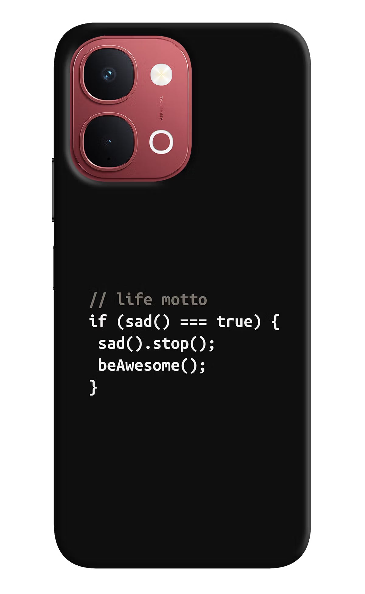 Life Motto Code Vivo Y51 Pro 5G Back Cover