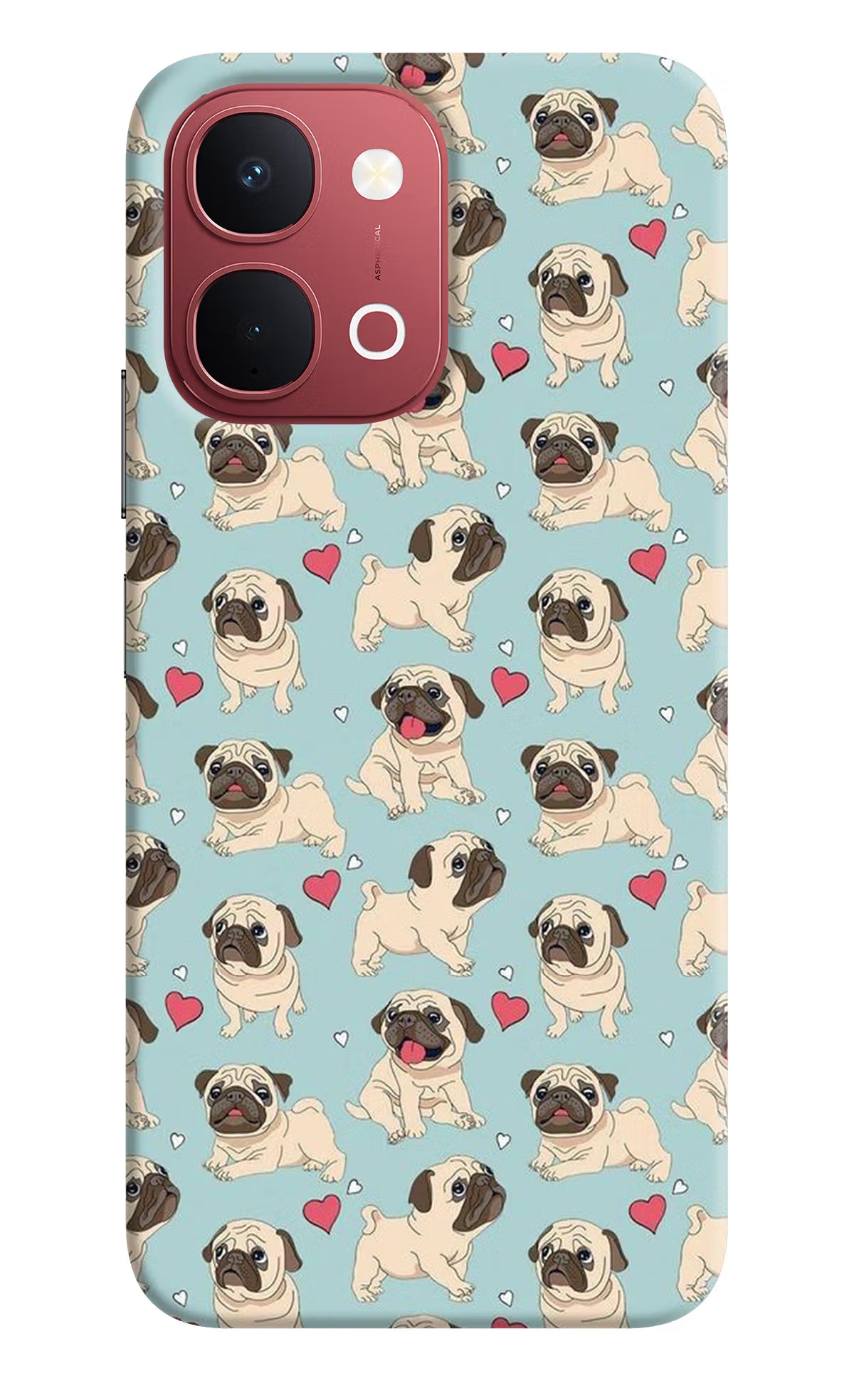 Pug Dog Vivo Y51 Pro 5G Back Cover