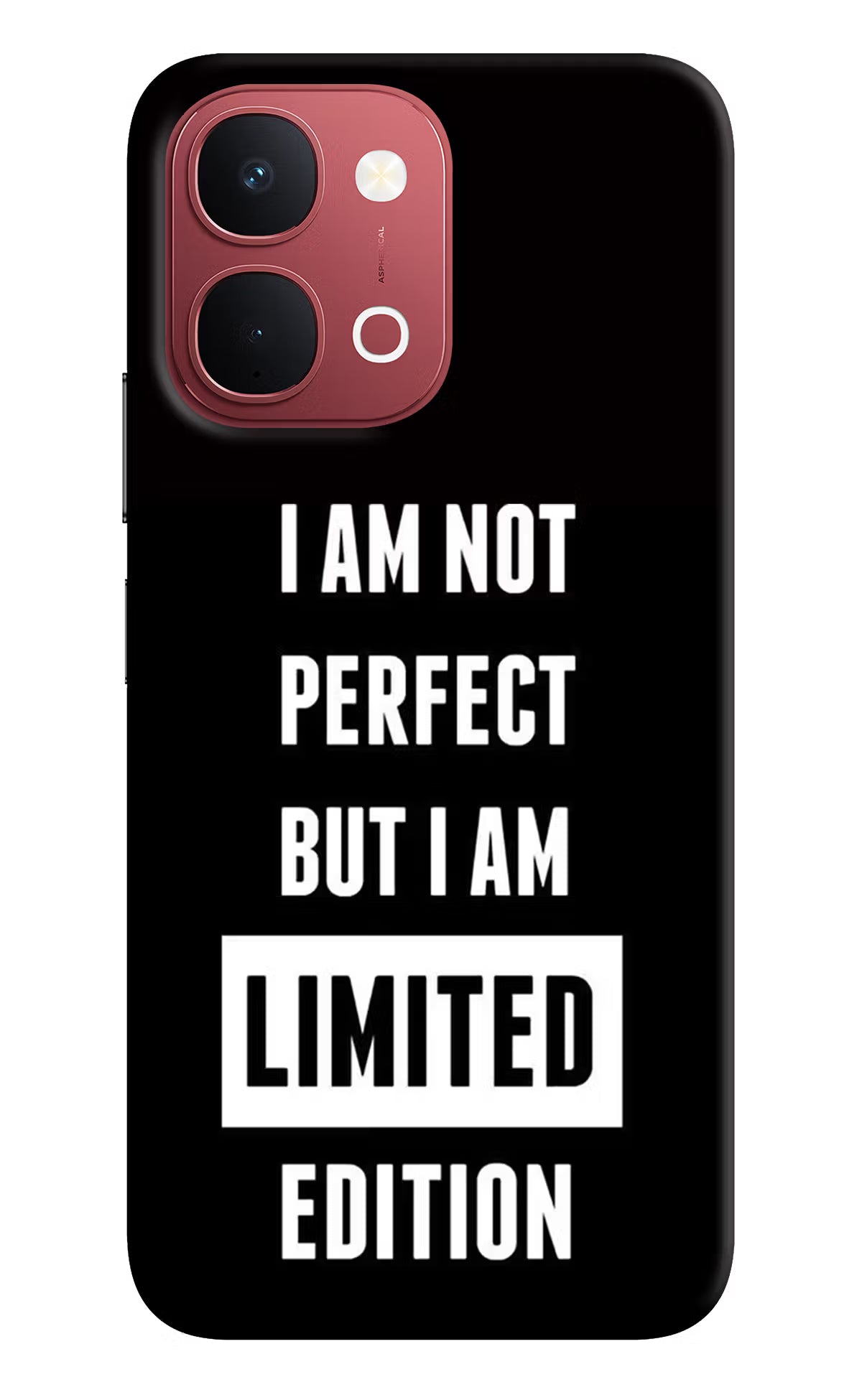 I Am Not Perfect But I Am Limited Edition Vivo Y51 Pro 5G Back Cover