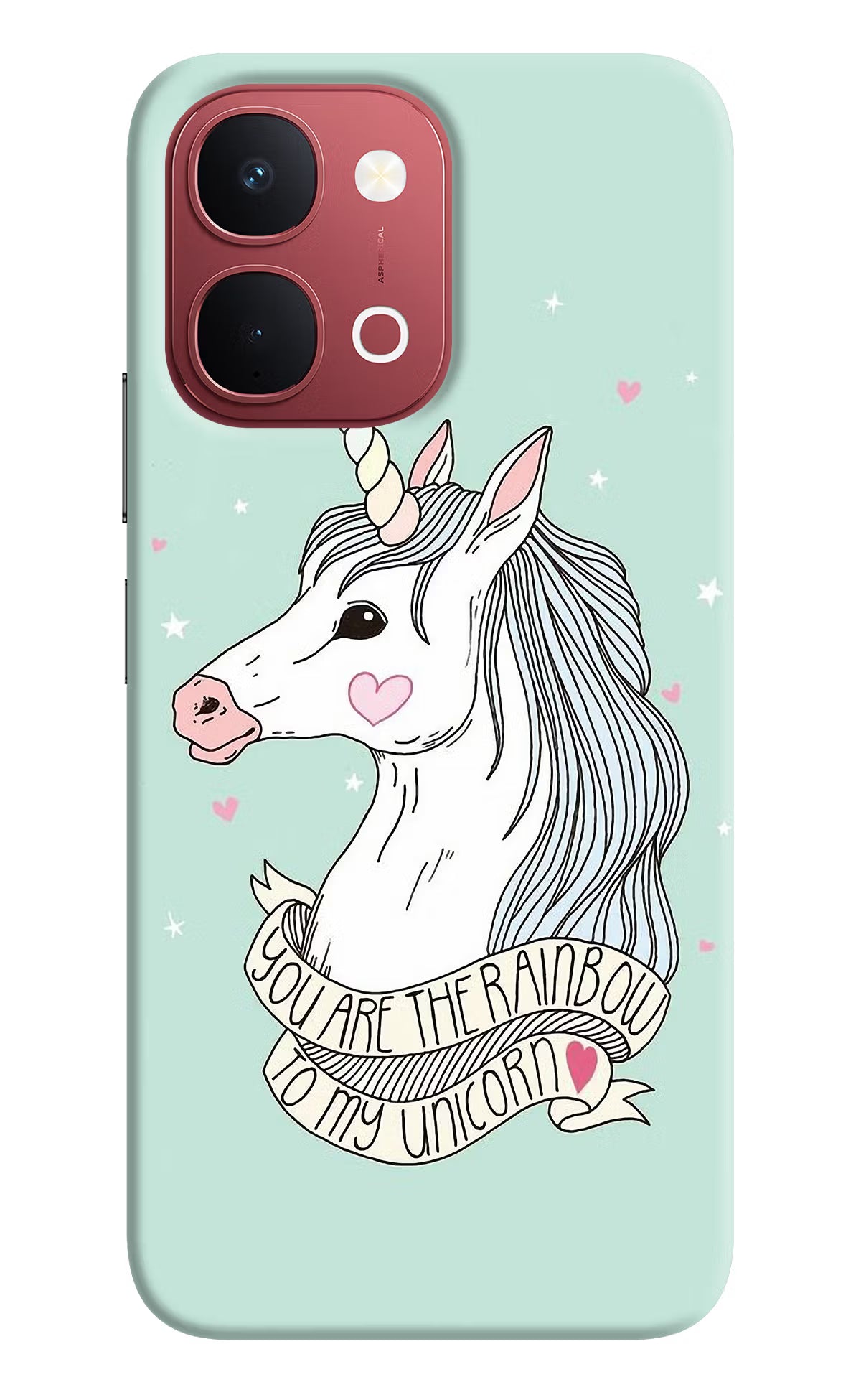 Unicorn Wallpaper Vivo Y51 Pro 5G Back Cover