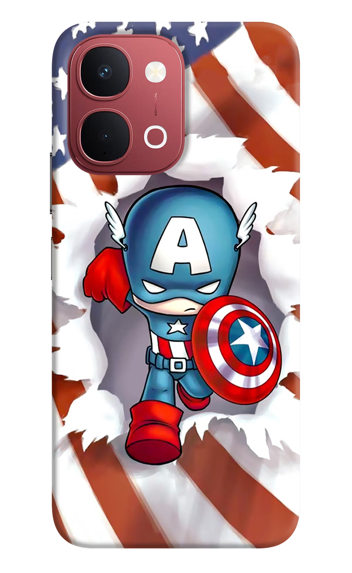 Captain America Vivo Y51 Pro 5G Back Cover