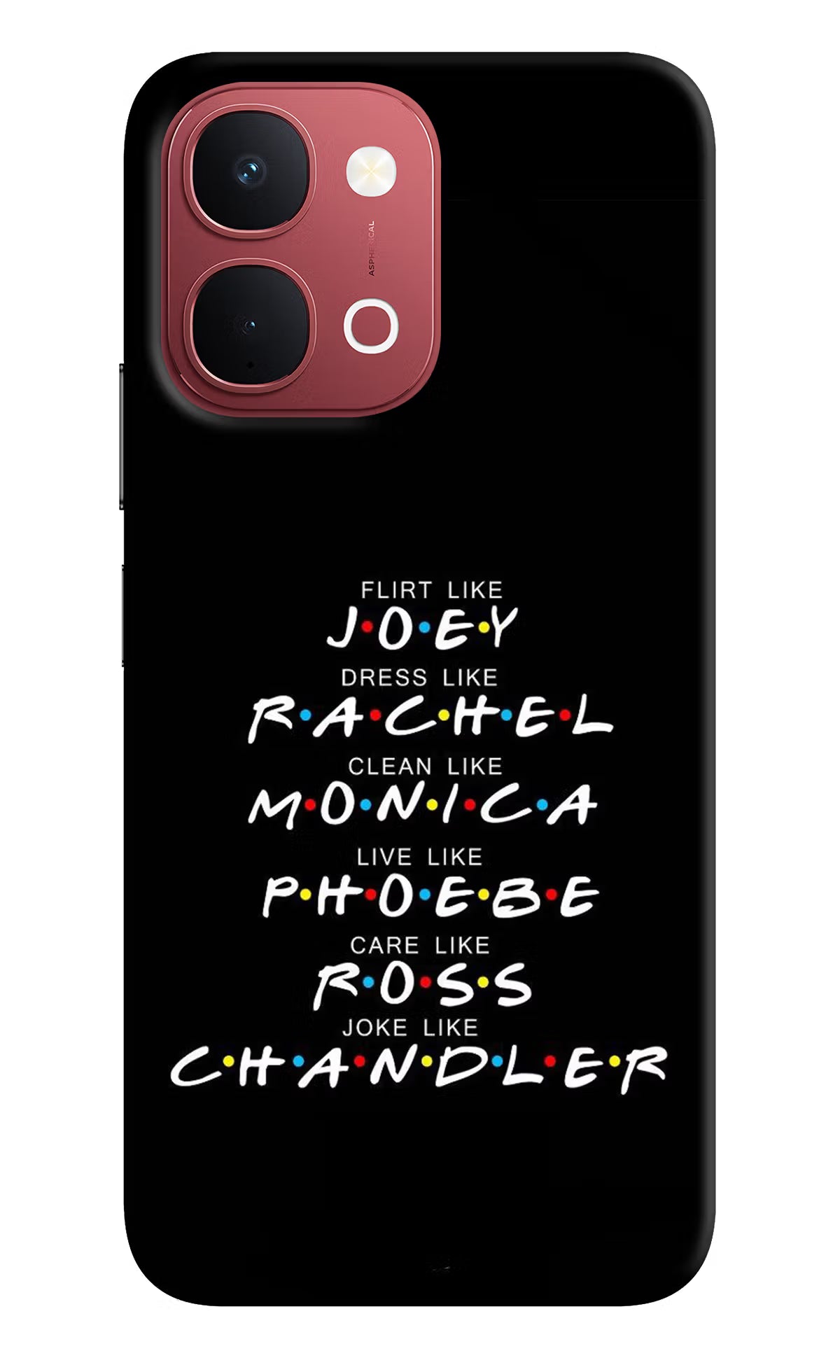 FRIENDS Character Vivo Y51 Pro 5G Back Cover