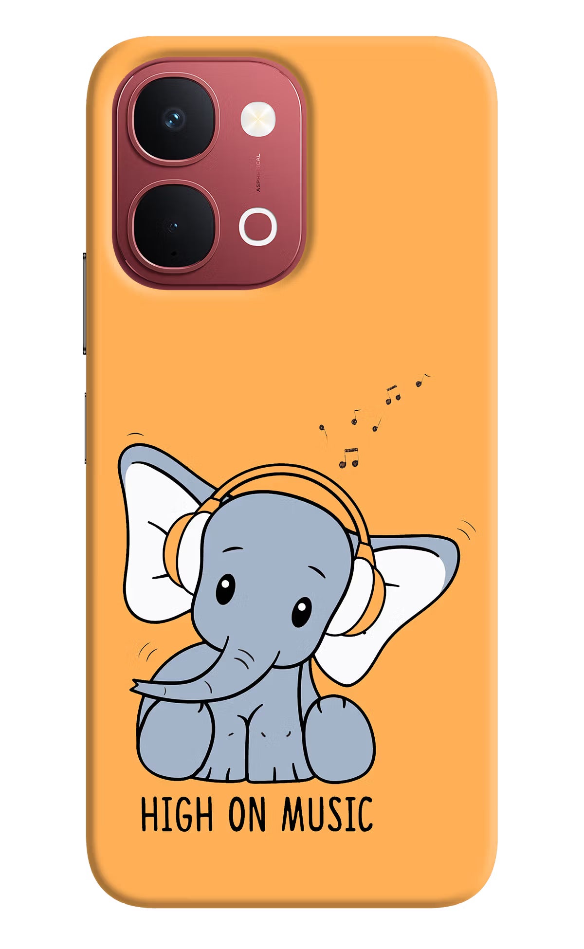 High On Music Vivo Y51 Pro 5G Back Cover