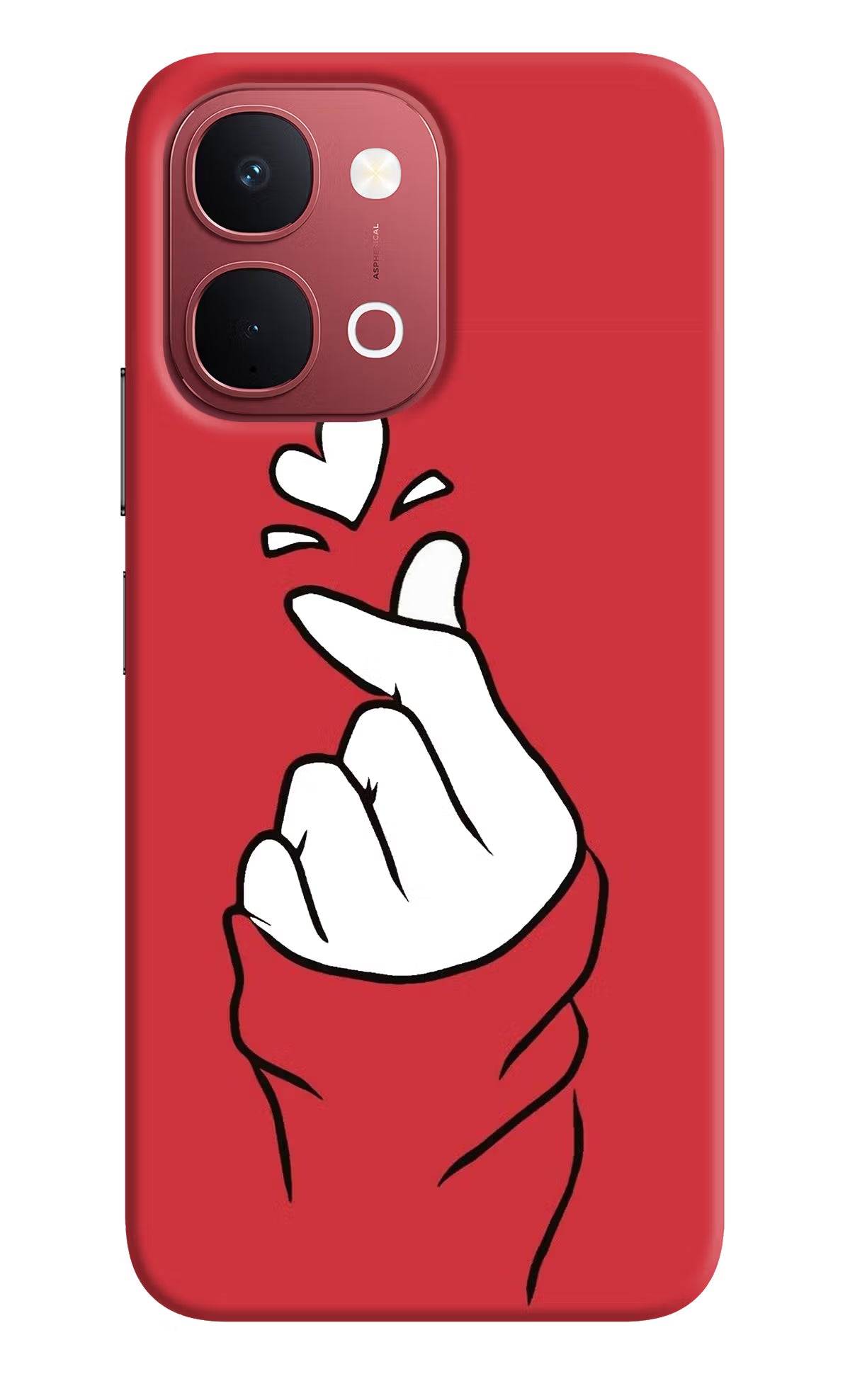 Korean Love Sign Vivo Y51 Pro 5G Back Cover