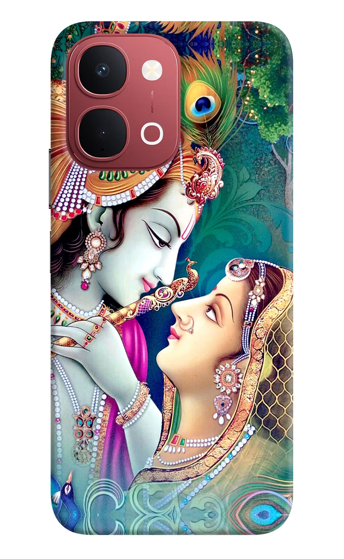 Lord Radha Krishna Vivo Y51 Pro 5G Back Cover