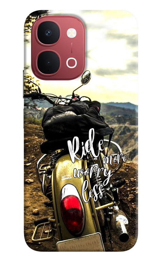 Ride More Worry Less Vivo Y51 Pro 5G Back Cover