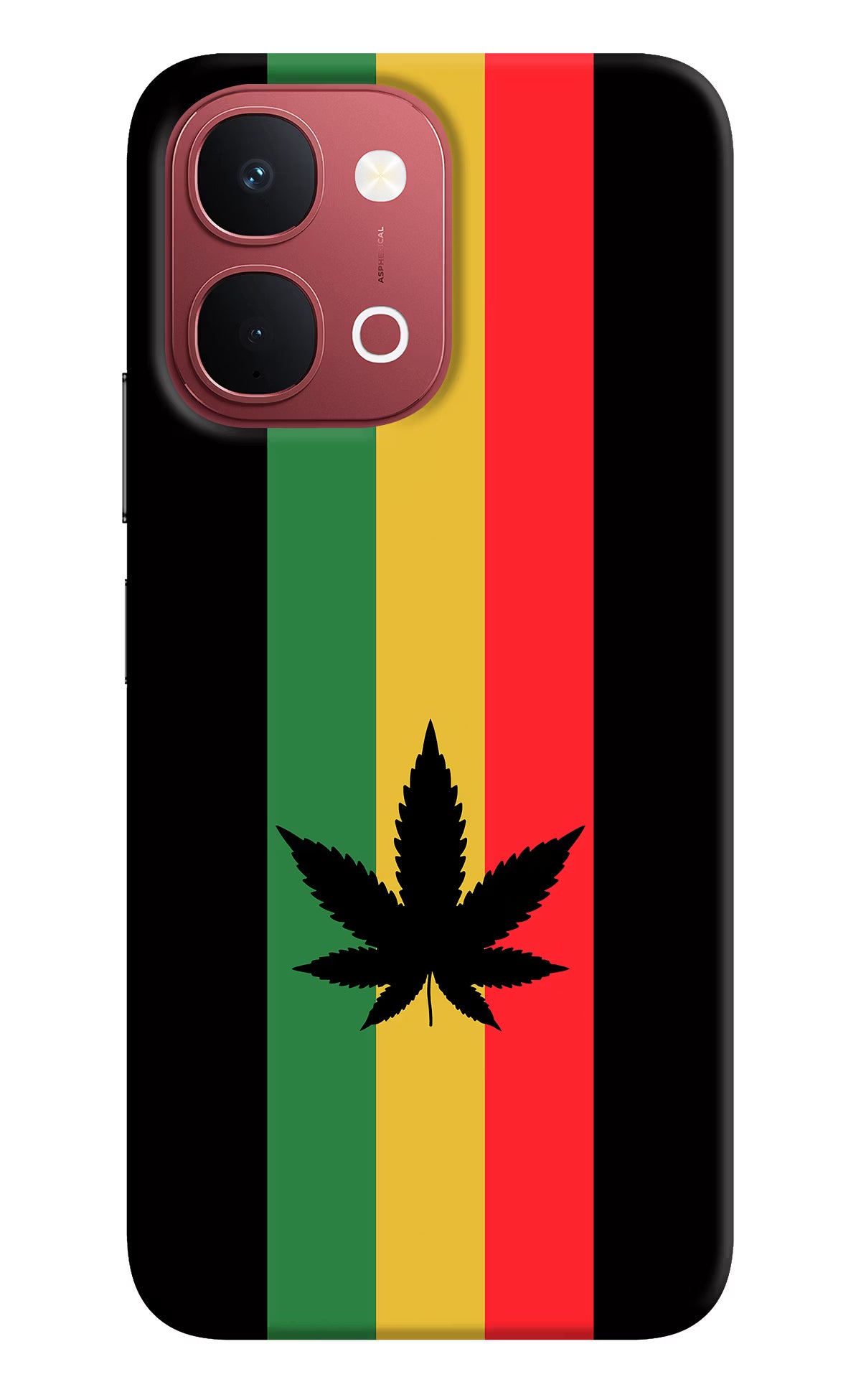 Weed Flag Vivo Y51 Pro 5G Back Cover