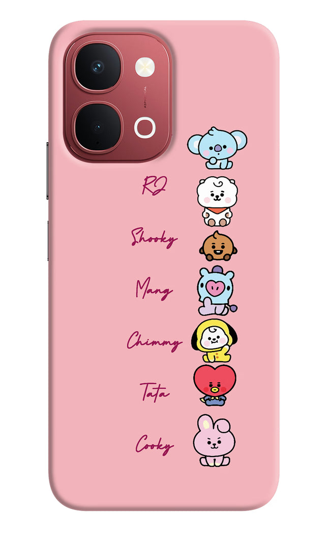 BTS names Vivo Y51 Pro 5G Hard Case Back Cover by Casekaro