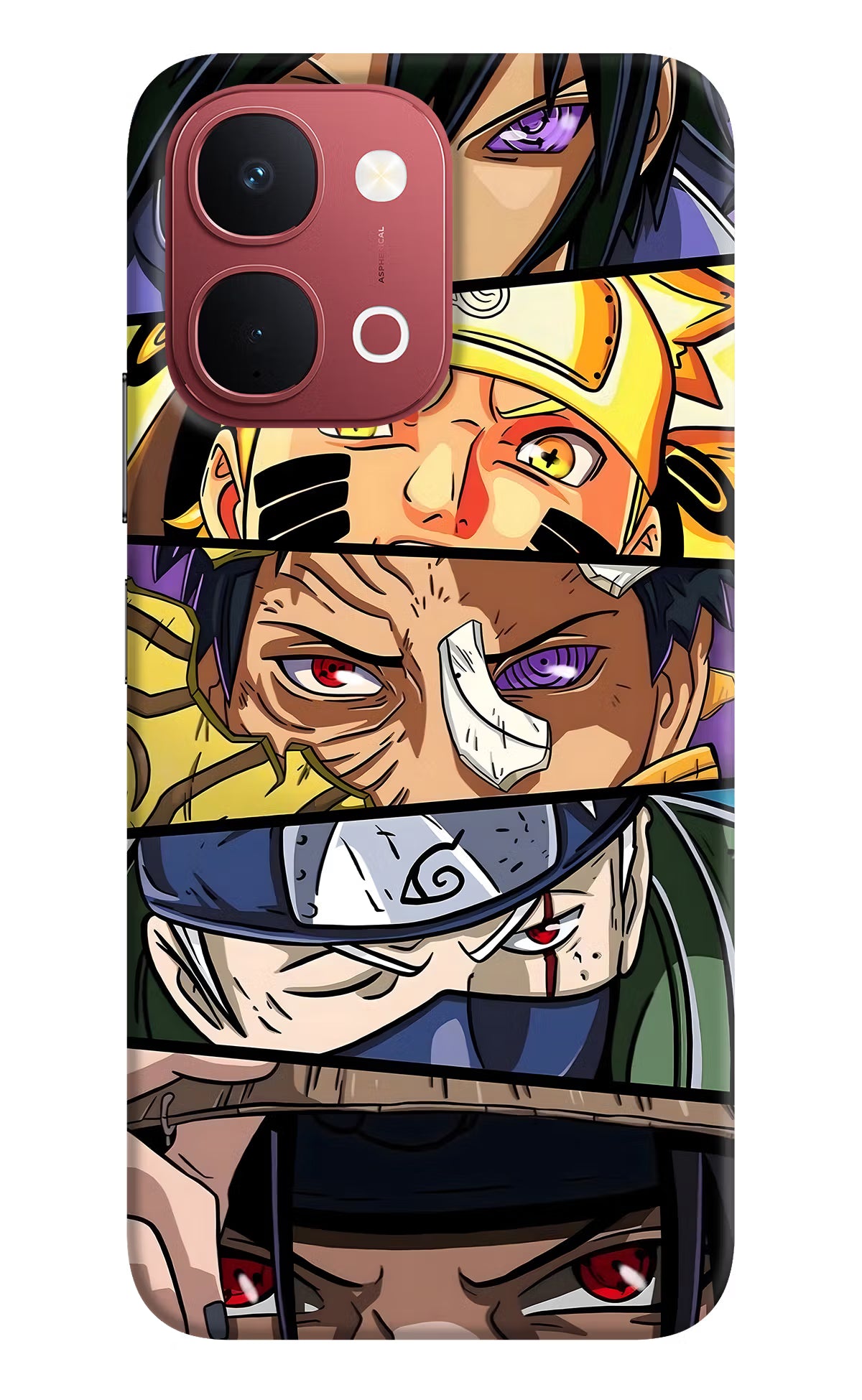 Naruto Character Vivo Y51 Pro 5G Back Cover