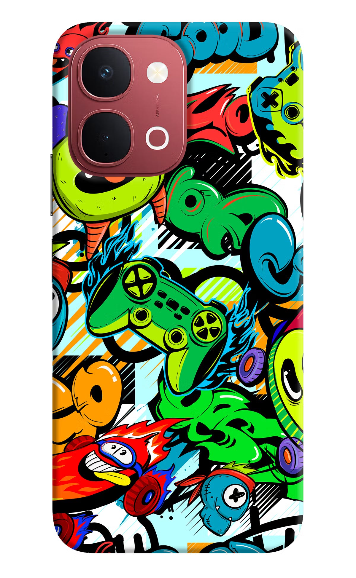 Game Doodle Vivo Y51 Pro 5G Back Cover