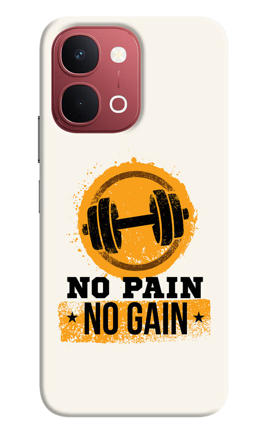 No Pain No Gain Vivo Y51 Pro 5G Back Cover