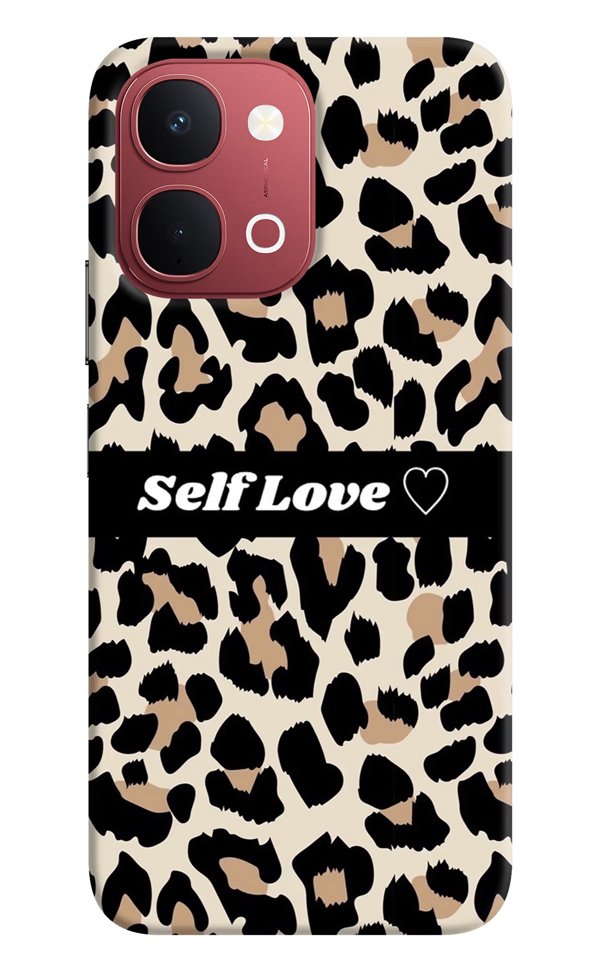 Leopard Print Self Love Vivo Y51 Pro 5G Back Cover