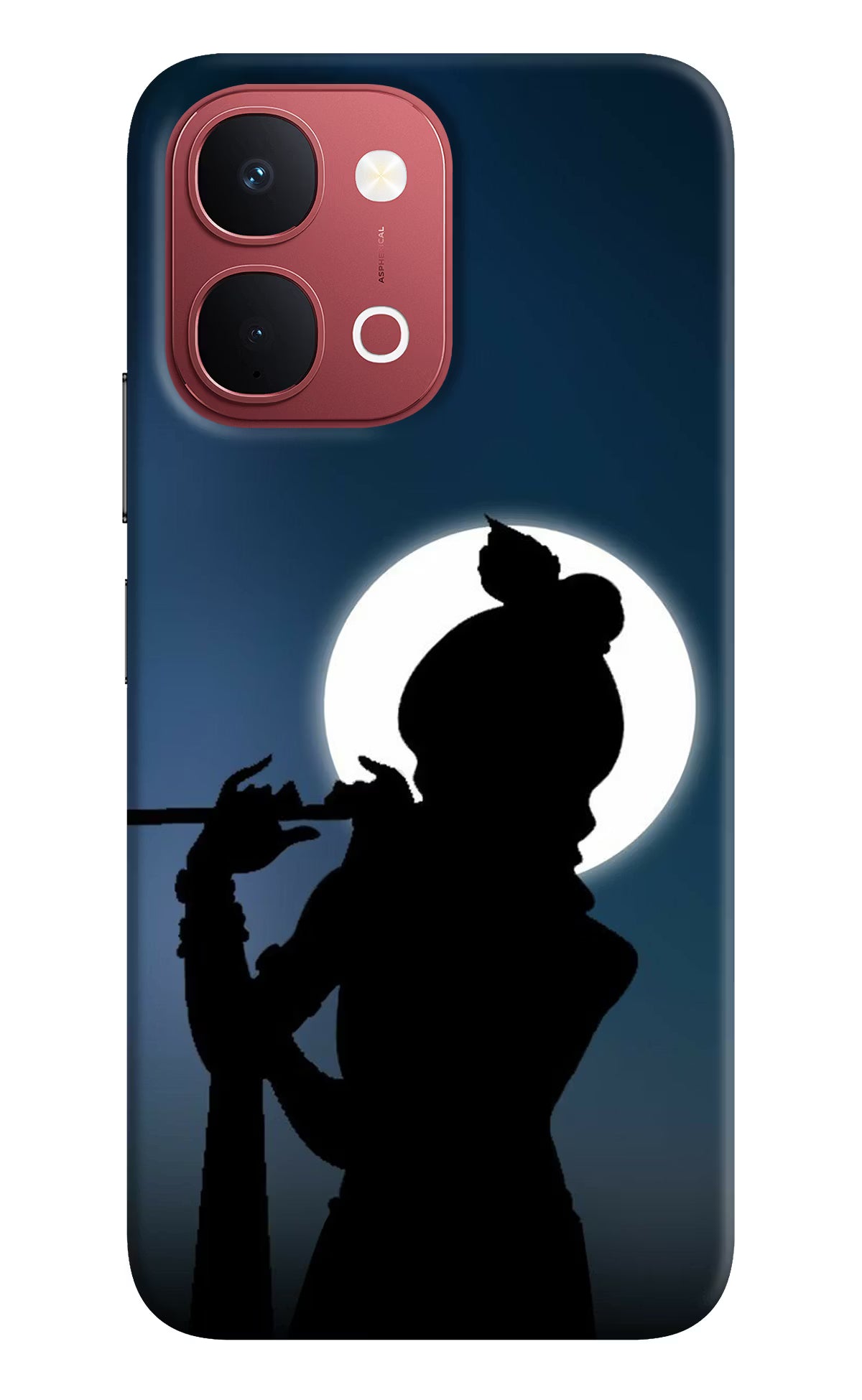 Shri Krishna Silhouette Vivo Y51 Pro 5G Back Cover