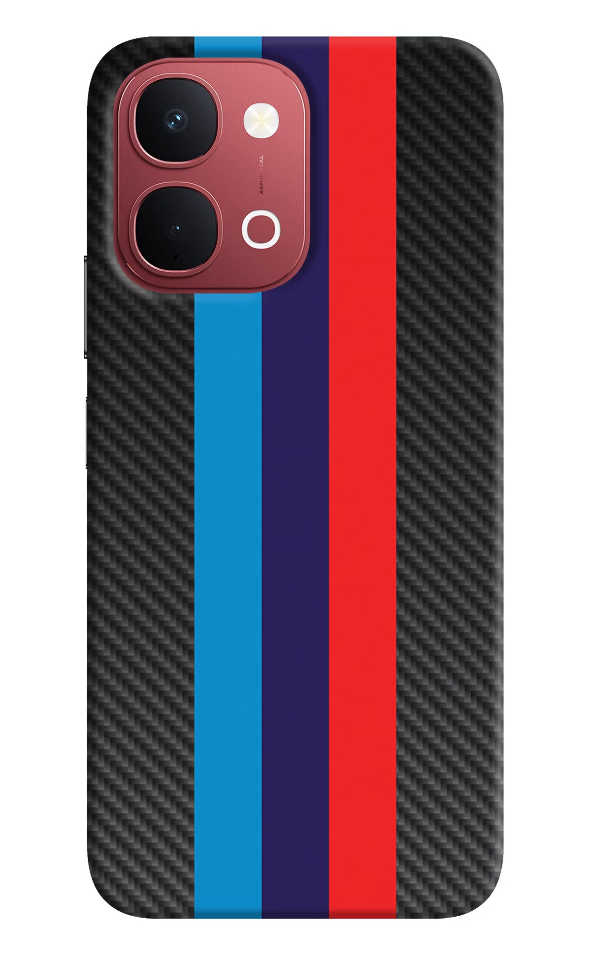 BMW Stripes Pattern Vivo Y51 Pro 5G Back Cover