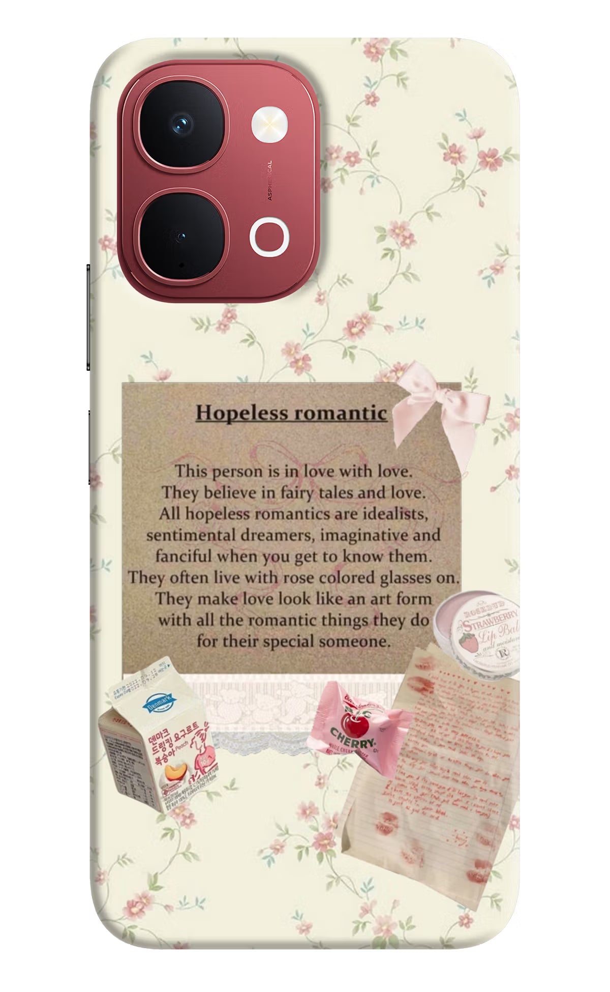 Hopeless Romantic Vivo Y51 Pro 5G Back Cover