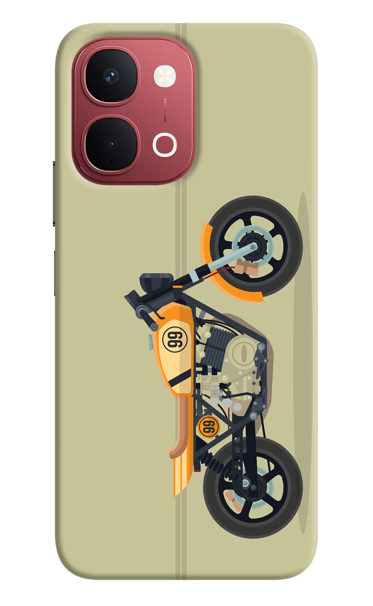 Vertical Speedster Vivo Y51 Pro 5G Back Cover