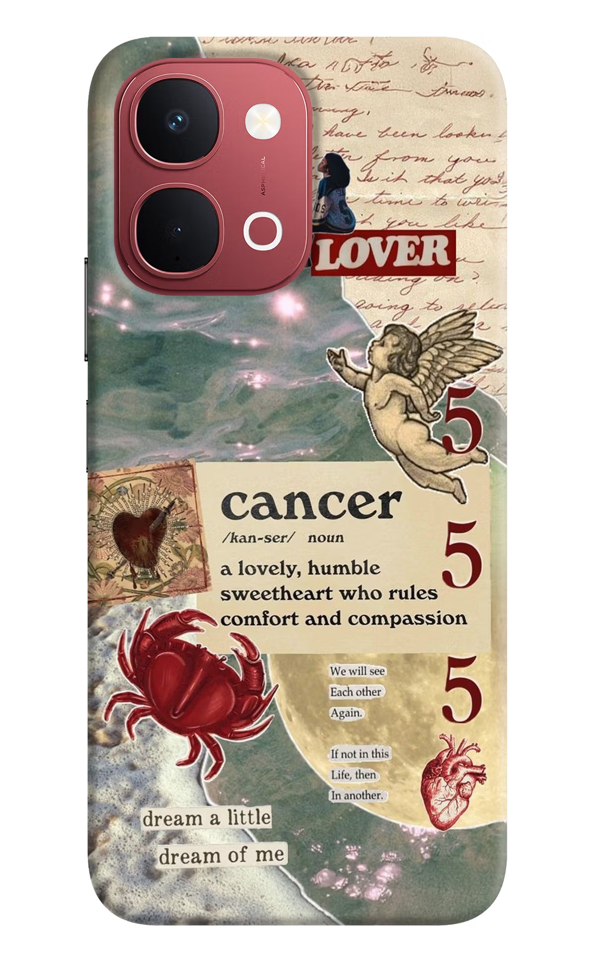 Cancer Zodiac Vivo Y51 Pro 5G Back Cover