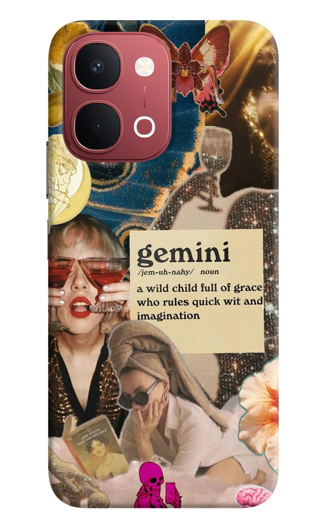 Gemini Zodiac Vivo Y51 Pro 5G Hard Case Back Cover by Casekaro