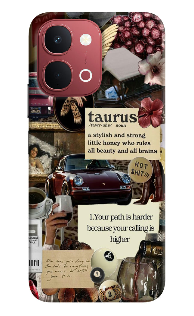 Taurus Zodiac Vivo Y51 Pro 5G Hard Case Back Cover by Casekaro