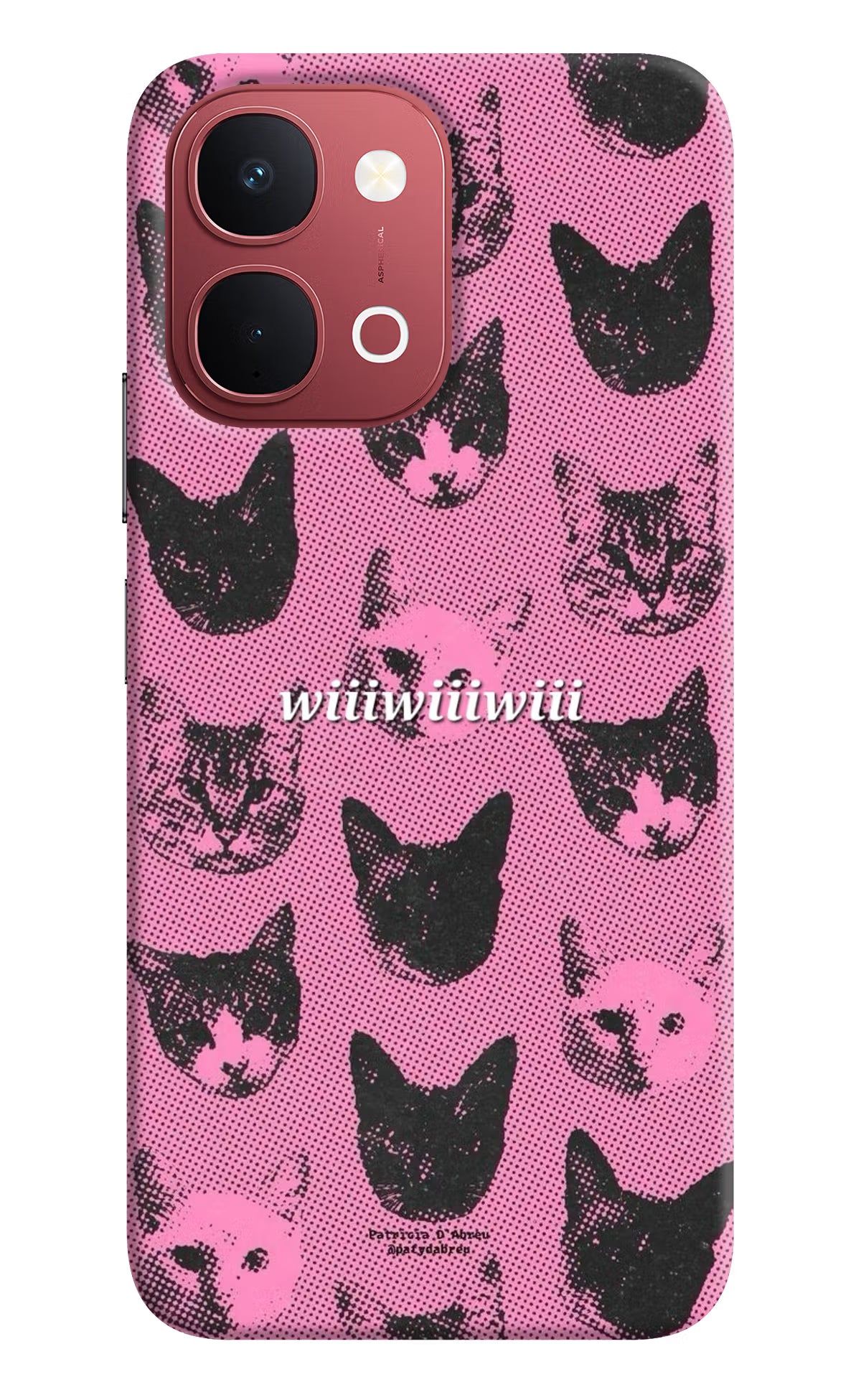 Pink Cats Vivo Y51 Pro 5G Back Cover