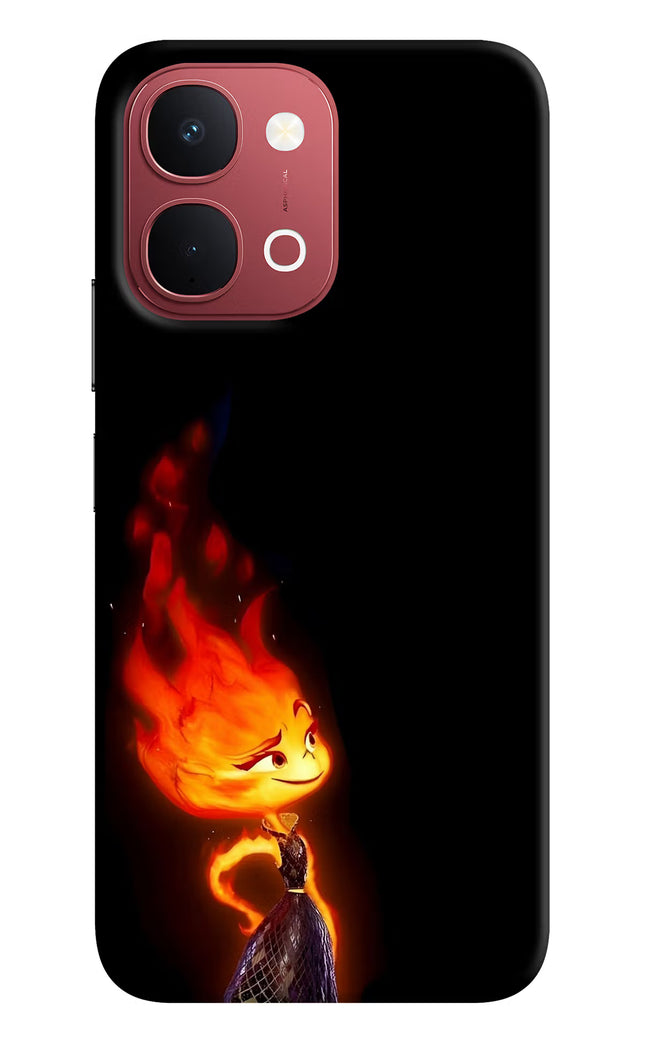 Ember Flame Vivo Y51 Pro 5G Back Cover