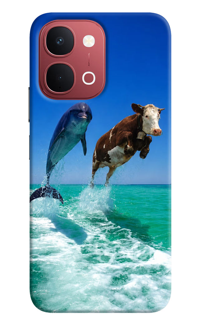 Dolphin vs Cow Vivo Y51 Pro 5G Back Cover