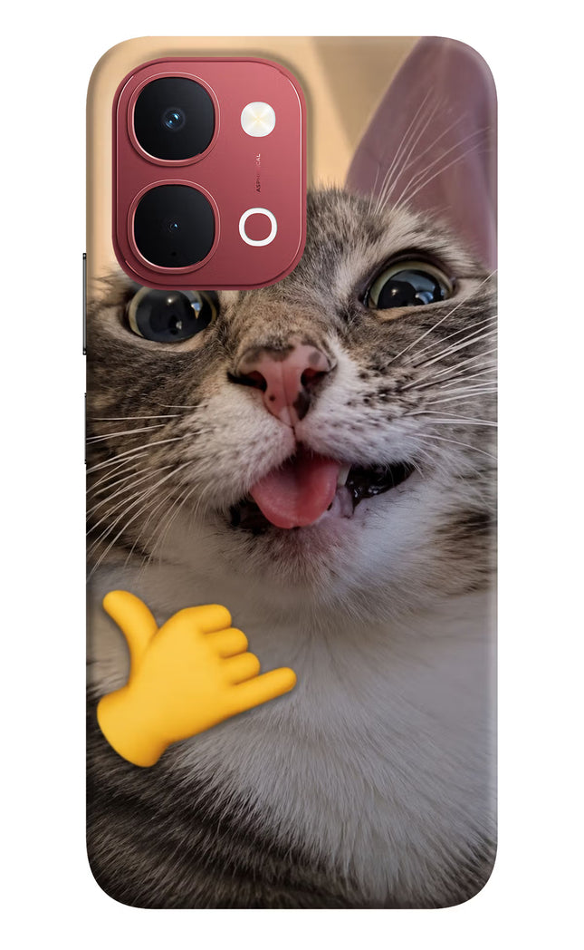 Silly Cat Call Vivo Y51 Pro 5G Back Cover