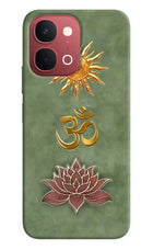 Om & Lotus Vivo Y51 Pro 5G Hard Case Back Cover by Casekaro