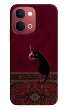 Midnight Cat Vivo Y51 Pro 5G Hard Case Back Cover by Casekaro