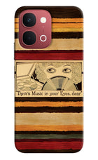 Vinyl Stripes Vivo Y51 Pro 5G Hard Case Back Cover by Casekaro
