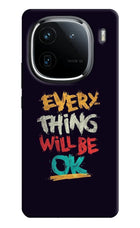 Everything Will Be Ok iQOO 12 5G Hard Case Back Cover by Casekaro