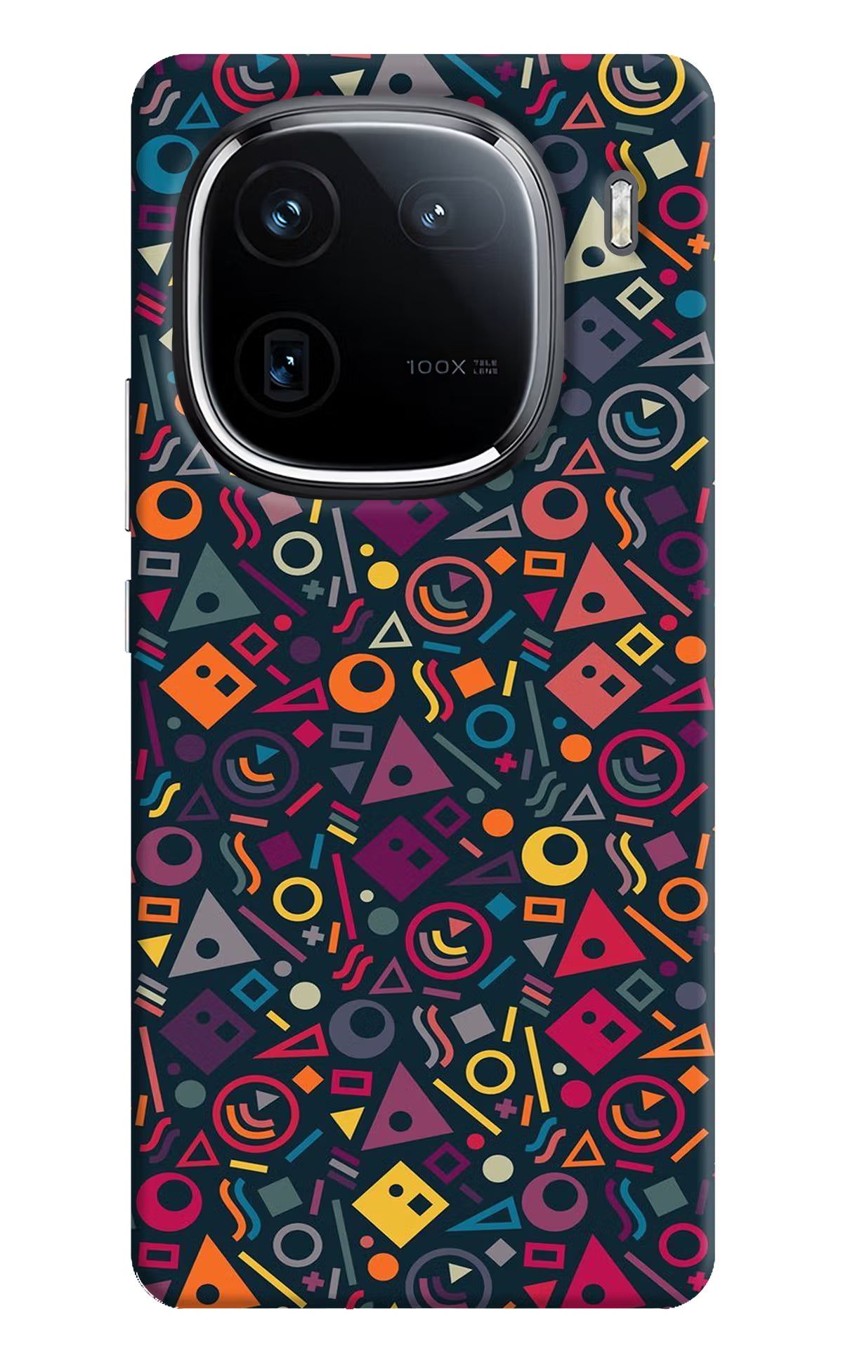 Geometric Abstract iQOO 12 5G Back Cover