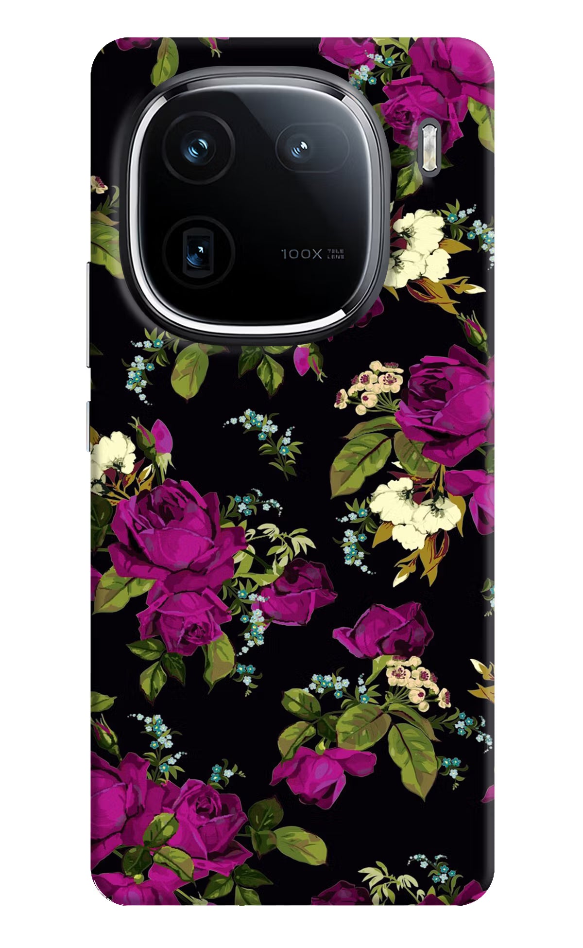 Flowers iQOO 12 5G Back Cover