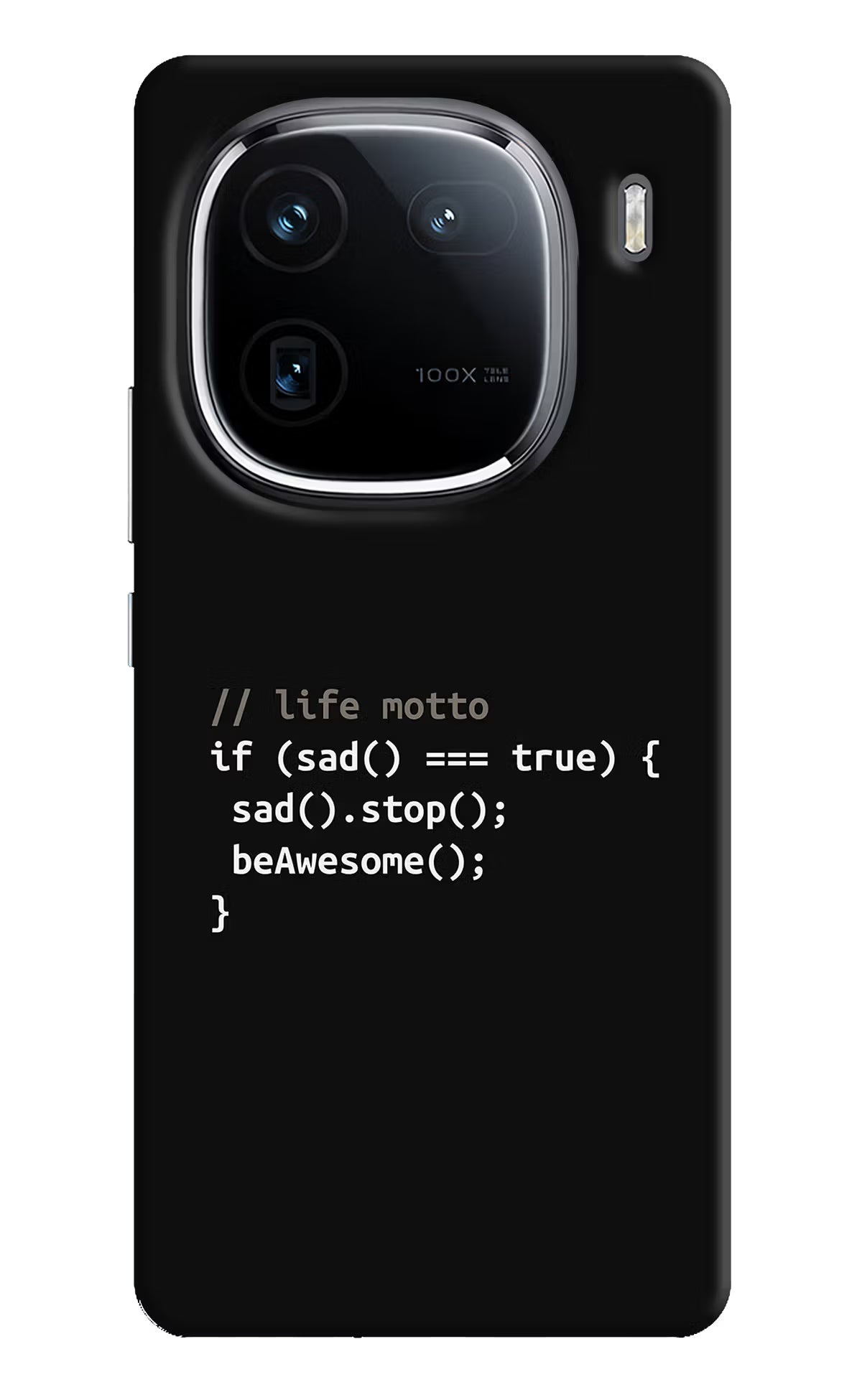 Life Motto Code iQOO 12 5G Back Cover