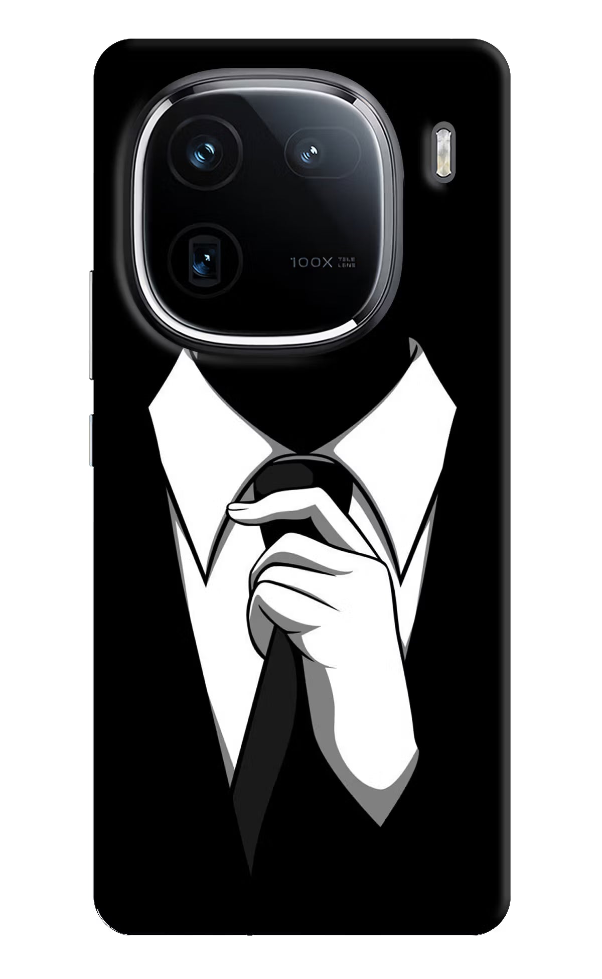 Black Tie iQOO 12 5G Back Cover