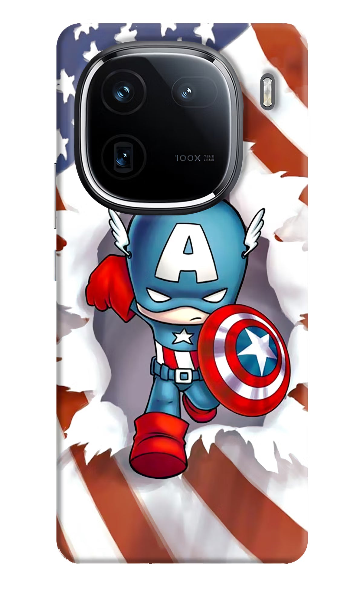 Captain America iQOO 12 5G Back Cover