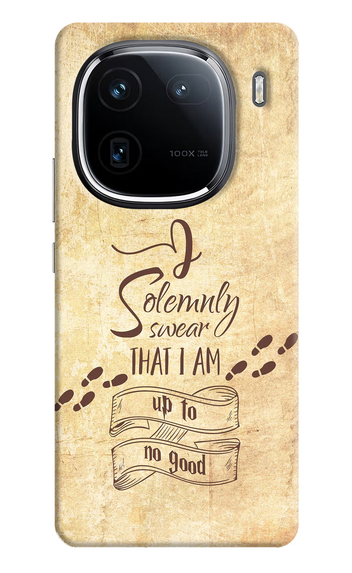 I Solemnly swear that i up to no good iQOO 12 5G Back Cover