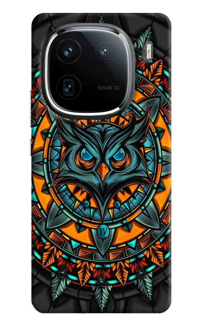Angry Owl Art iQOO 12 5G Hard Case Back Cover by Casekaro