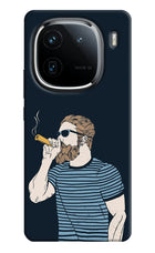 Smoking iQOO 12 5G Hard Case Back Cover by Casekaro