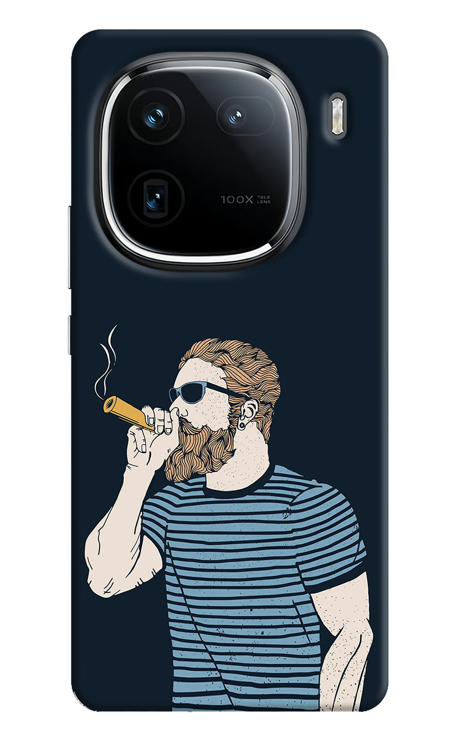 Smoking iQOO 12 5G Back Cover, Hard case